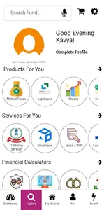 NGFIS Finmart-Mutual Funds,SIP screenshot 3