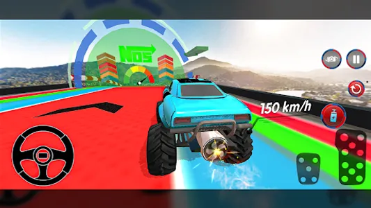 Car Stunts Racing Car Games 3D screenshot 1