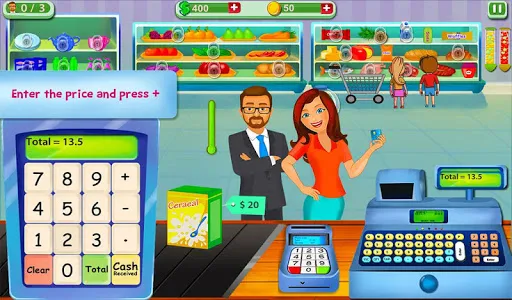 Supermarket Cash Register Sim: screenshot 13
