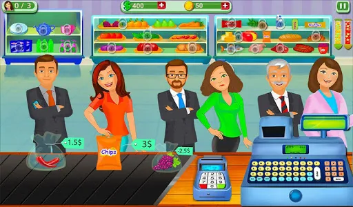 Supermarket Cash Register Sim: screenshot 14
