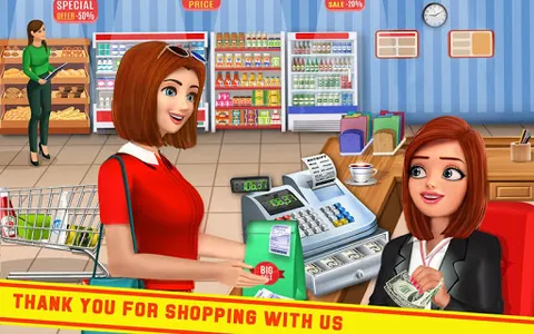 Supermarket Cash Register Sim: screenshot 19
