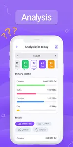 Yamfit: diet & food tracker screenshot 5