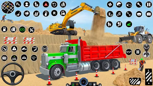 Real Construction Excavator 3D screenshot 2