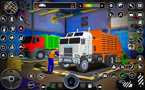 Offroad Garbage Truck Driving screenshot 13