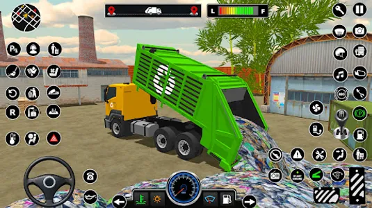 Offroad Garbage Truck Driving screenshot 21