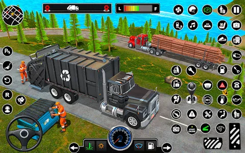 Offroad Garbage Truck Driving screenshot 9