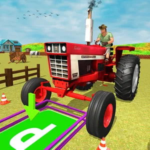 Farming Tractor Parking Games screenshot 0