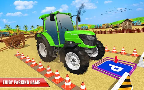 Farming Tractor Parking Games screenshot 14