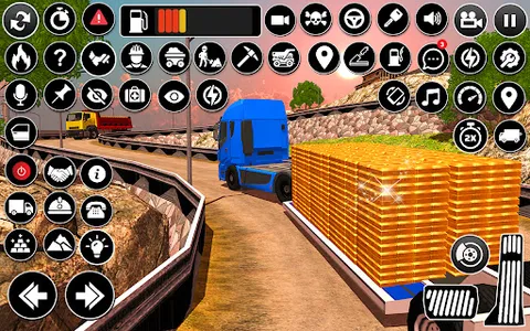 Uphill Gold Truck Simulator 3D screenshot 14