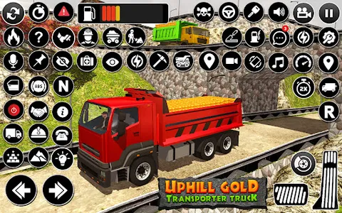 Uphill Gold Truck Simulator 3D screenshot 15