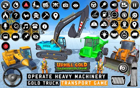 Uphill Gold Truck Simulator 3D screenshot 4