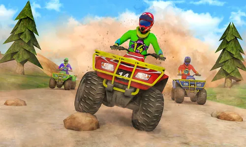 Offroad Atv Quad Bike Racing screenshot 3