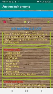 Ẩm Thực Bốn Phương screenshot 3