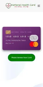 National Health Card screenshot 2