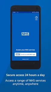NHS App screenshot 0