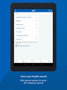 NHS App screenshot 16