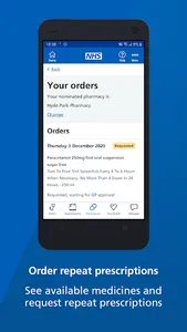 NHS App screenshot 3