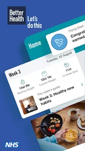 NHS Weight Loss Plan screenshot 1