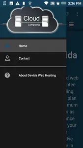 Davida Web Hosting:  Cheap Dom screenshot 1
