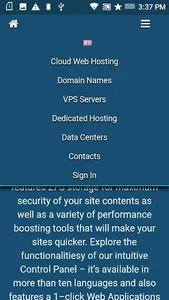 Davida Web Hosting:  Cheap Dom screenshot 2