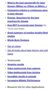 Light & Laser Therapy screenshot 1