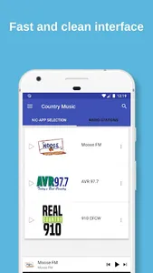 Country Radio Stations screenshot 1