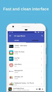 Nic-App Music. Radio Stations. screenshot 1