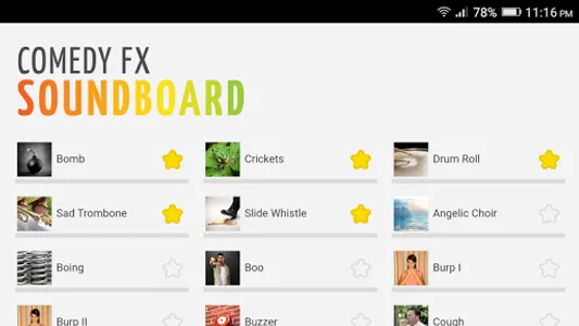 Comedy FX Soundboard screenshot 0