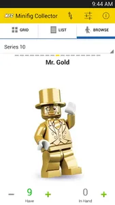 Minifig Collector for LEGO® screenshot 2