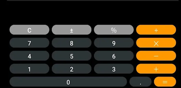 Calculator iPhone screenshot 1