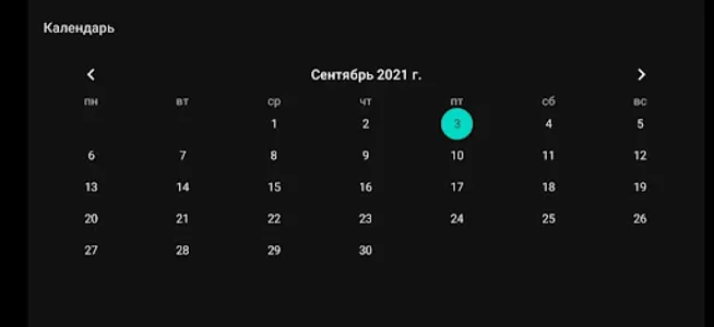 Календарь screenshot 4