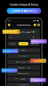 Nickname Generator: Name Style screenshot 0