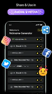 Nickname Generator: Name Style screenshot 1