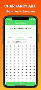 Nickname Finder - Special char screenshot 3