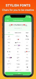 Nickname Finder - Special char screenshot 9