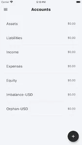 GnuCash Mobile screenshot 0