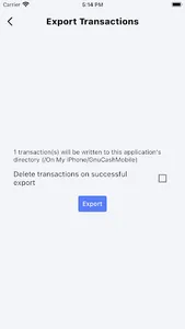 GnuCash Mobile screenshot 4