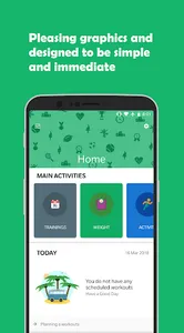 Workout Diary - Trainings plan screenshot 0