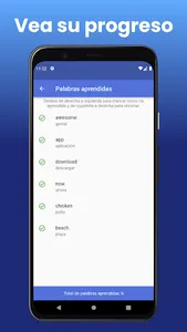 Vocabulario en inglés visual screenshot 4