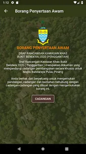 Draf Rancangan Kawasan Khas Bu screenshot 4