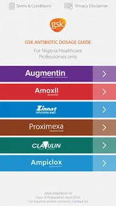 Nigeria GSK Antibiotics Dosage screenshot 1