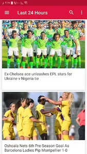 Latest Nigeria Sports News screenshot 0