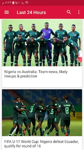 Latest Nigeria Sports News screenshot 1