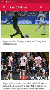 Latest Nigeria Sports News screenshot 29