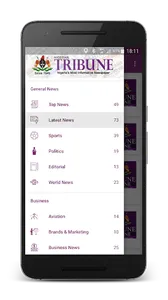 Nigerian Tribune Mobile screenshot 0
