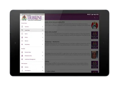 Nigerian Tribune Mobile screenshot 5