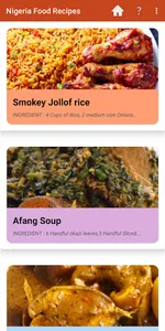 Nigerian Food Recipes 2022 screenshot 0