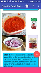 Nigerian Food Recipes 2022 screenshot 1