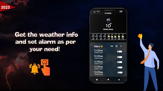 Night Clock Lock Screen screenshot 7