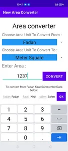 new area converter screenshot 0